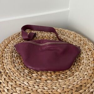 Leather Belt Bag m0851